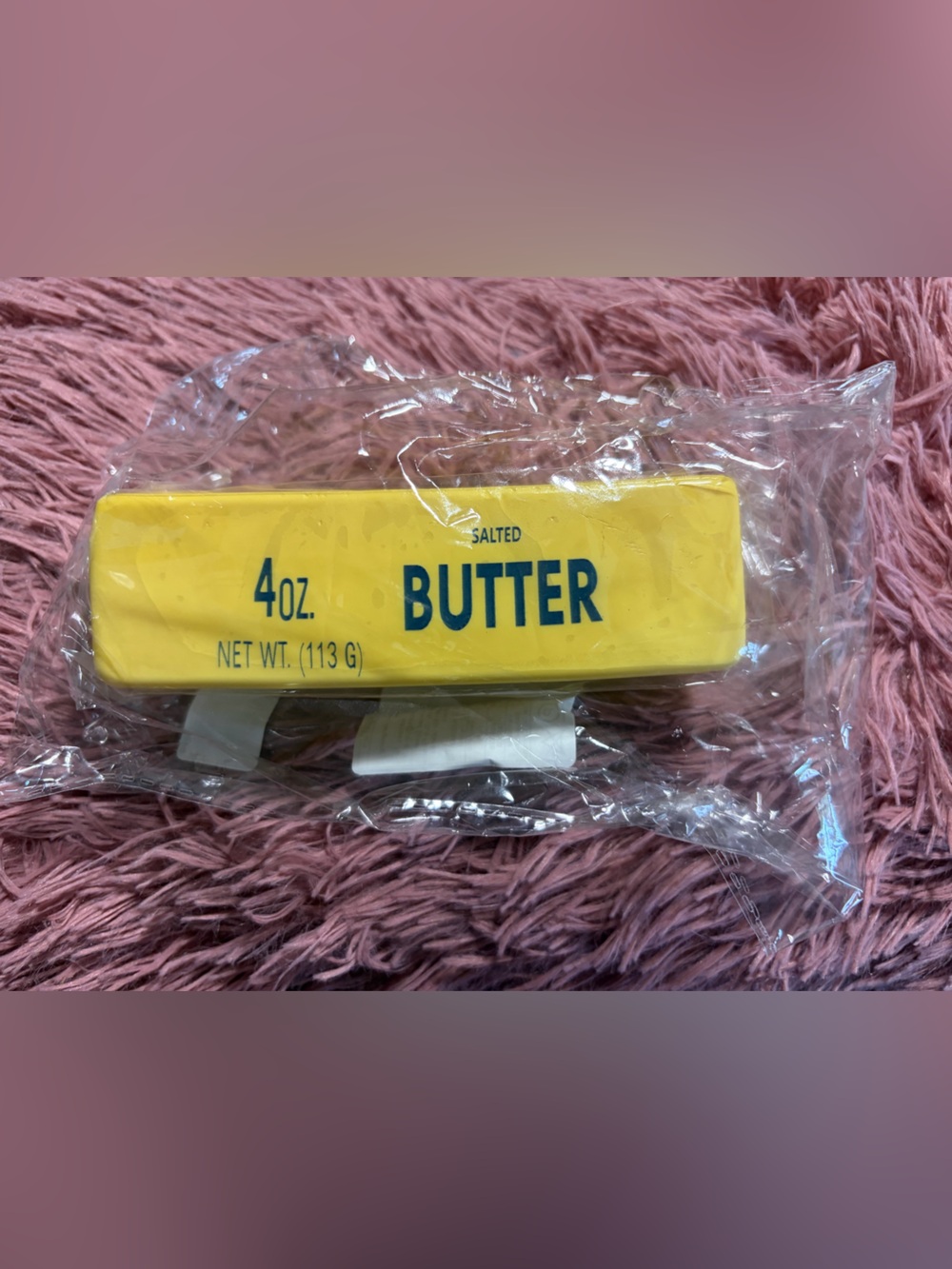 βΌοΈβΌοΈSOLDβΌοΈβΌοΈ4oz Salted Butter - Yellow Squishy